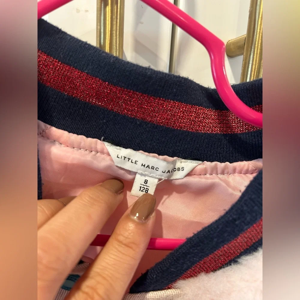 LITTLE MARC JACOBS FURRY PUFFER JACKET 8Y - Picture 8 of 9